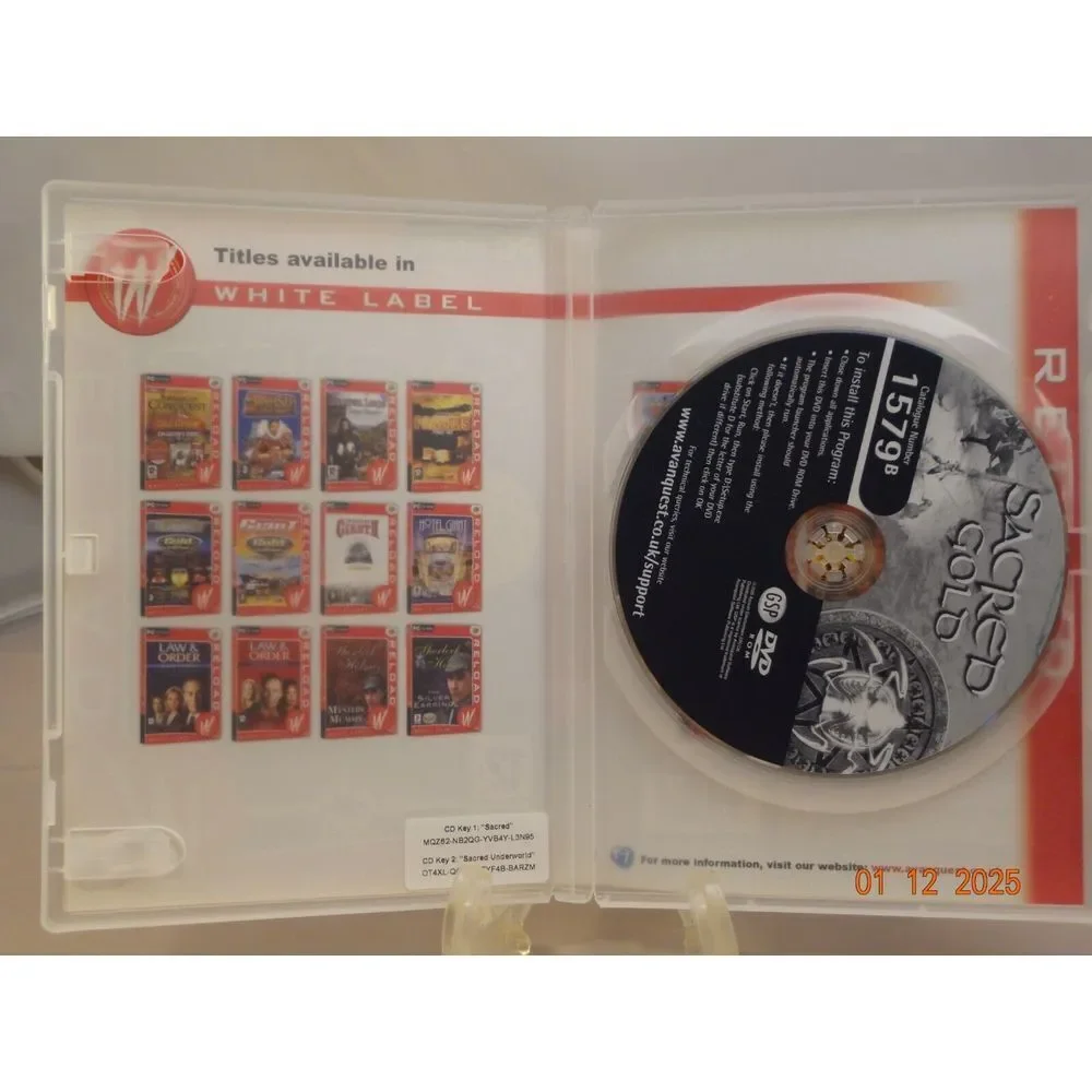 Sacred Gold: The Complete Sacred DVD‎ Collection (PC DVD-ROM) RPG